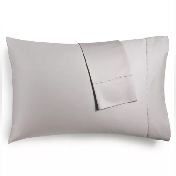 Hotel Collection 680 TC 100% Supima Cotton Pillowcase Standard Pair in Palladium